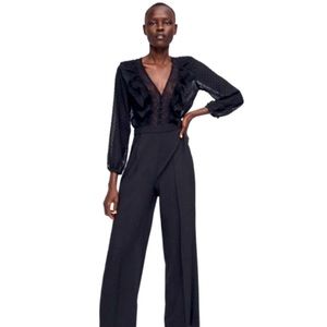 NWOT ZARA Jumpsuit. Size S